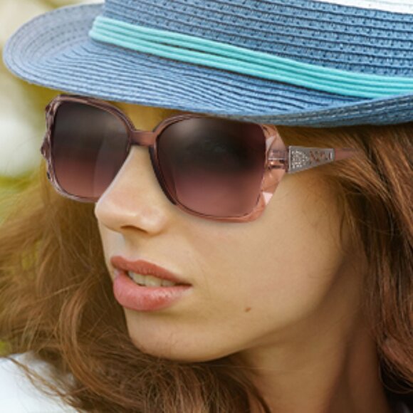 Classic Women's Polarized Sunglasses - Multiple Colors Available, 2x2.3 In - Picture 9 of 16
